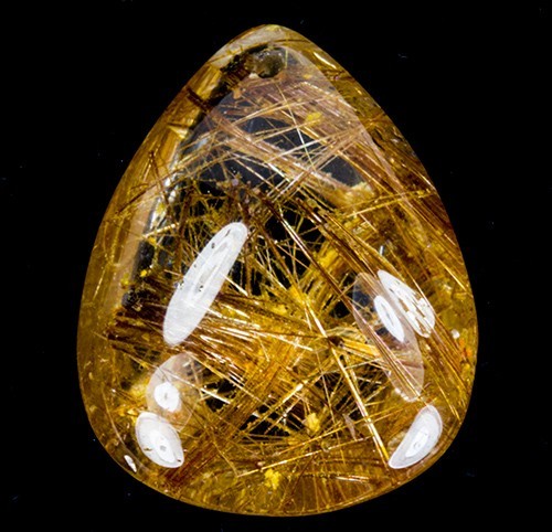 golden rutile quartz
