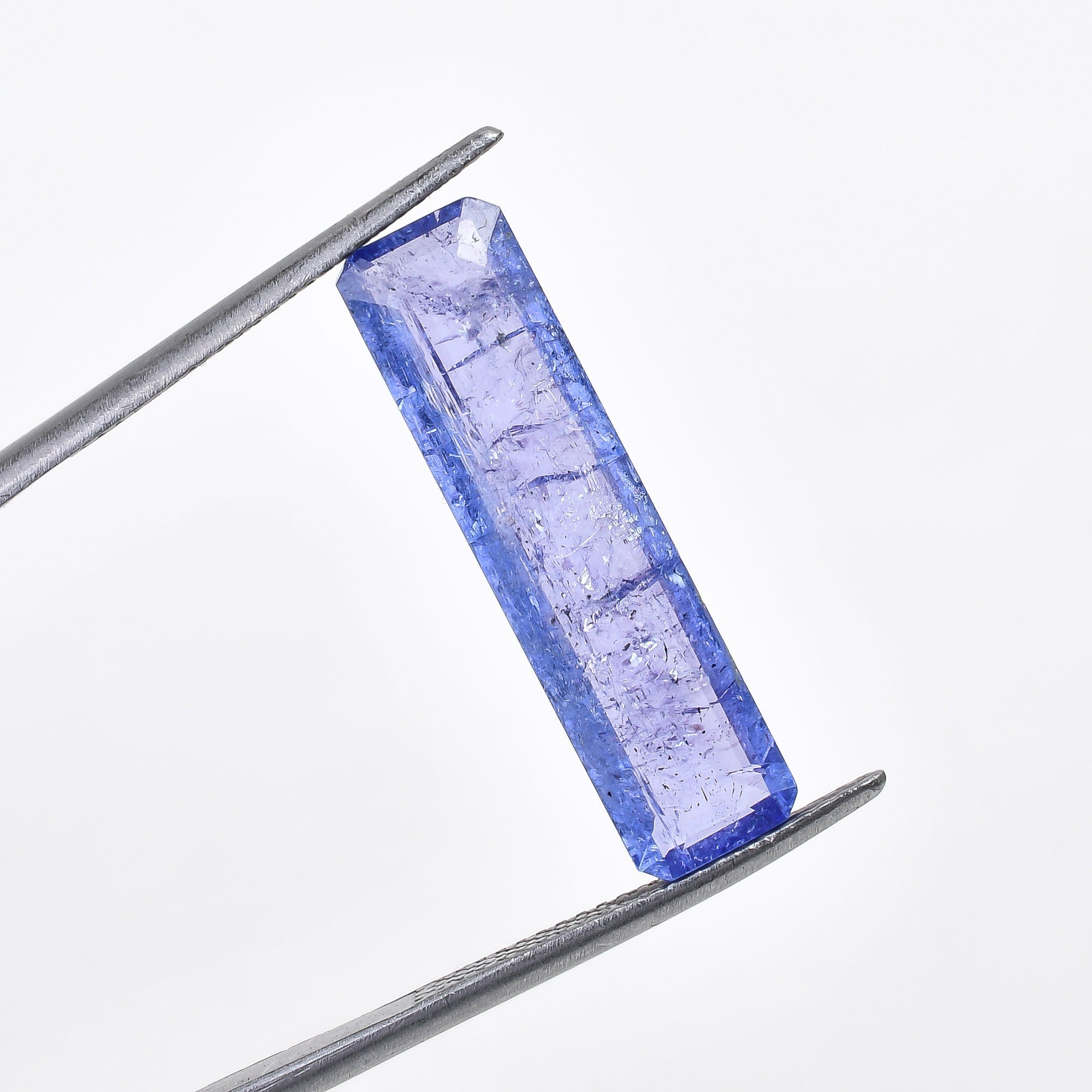 tanzanite natural radiant shape cut stone loose gemstone