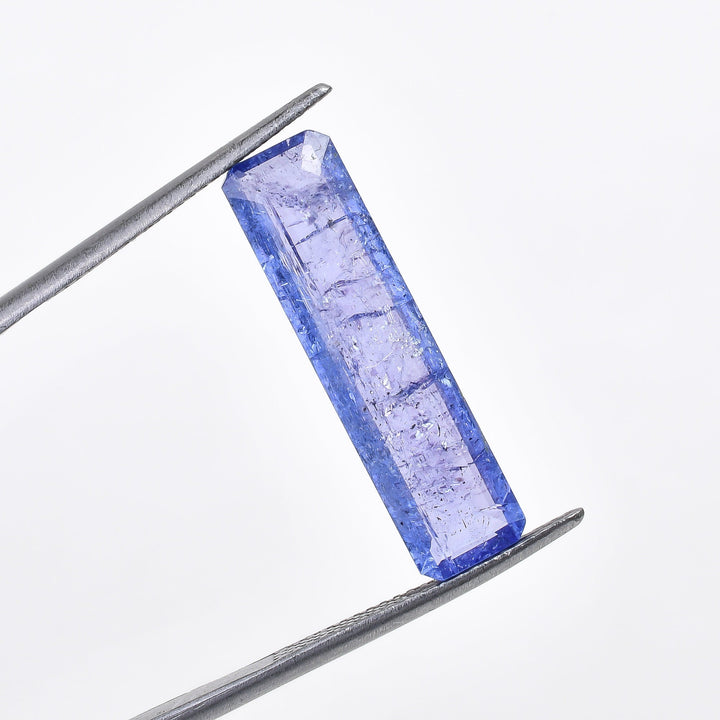 tanzanite natural radiant shape cut stone loose gemstone