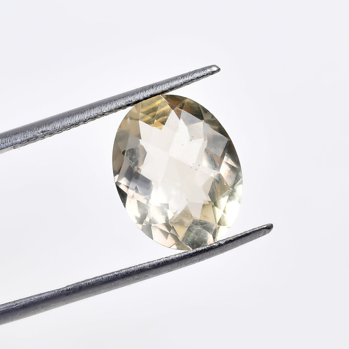 scapolite oval shape natural faceted loose gemstone