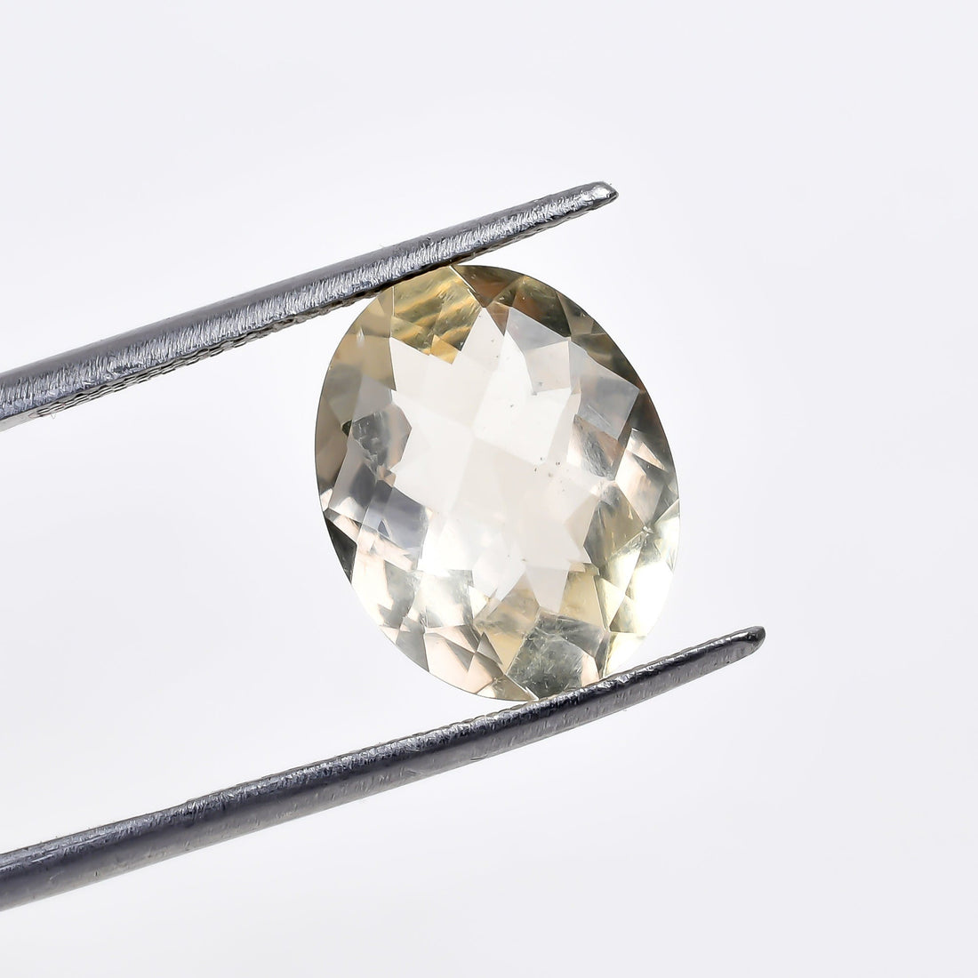 scapolite oval shape natural faceted loose gemstone