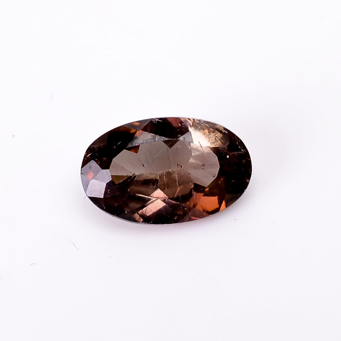 natural axinite oval shape cut stone loose gemstone