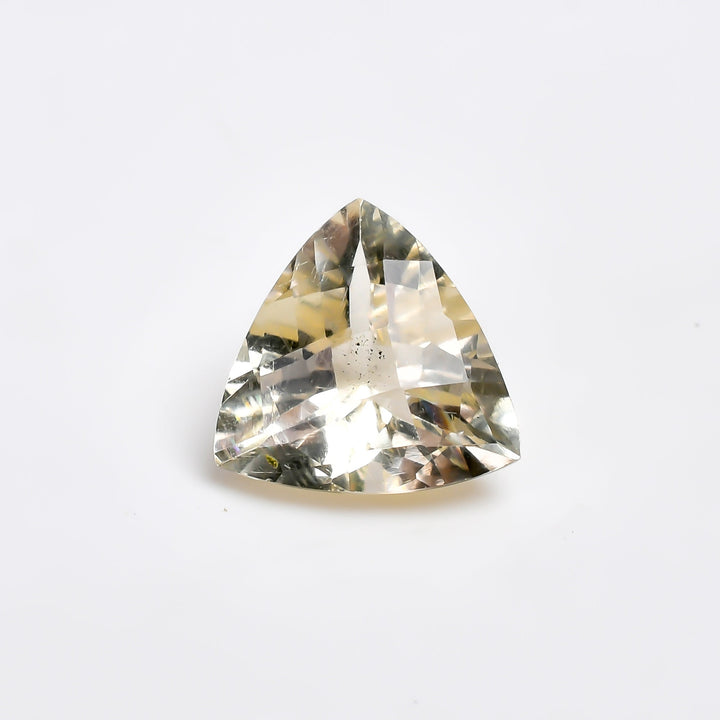 scapolite trillion shape natural faceted loose gemstone