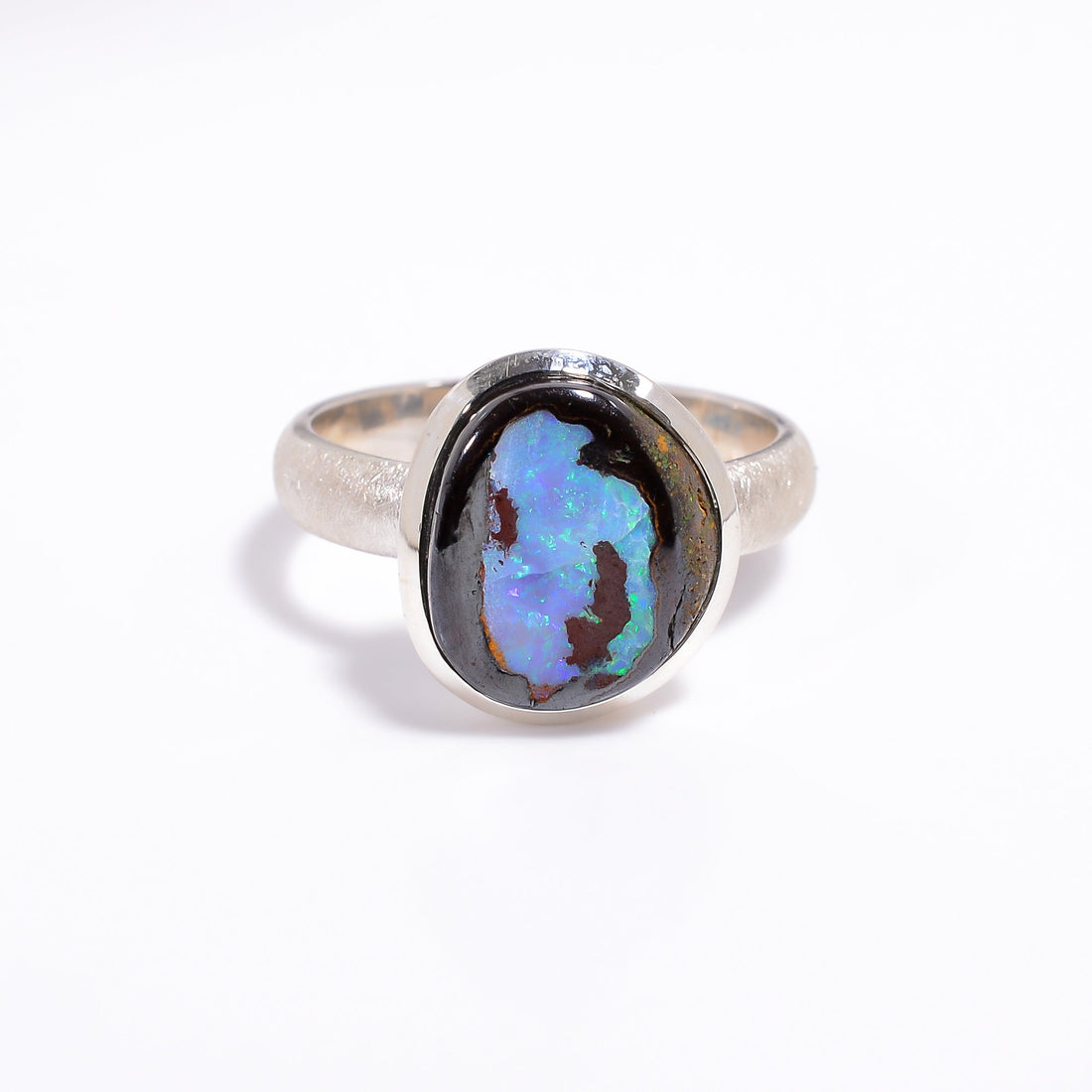 mens ring natural boulder opal fancy shape ethnic handmade mens 925 sterling silver ring 13 75 us 9 6 gms y 7777