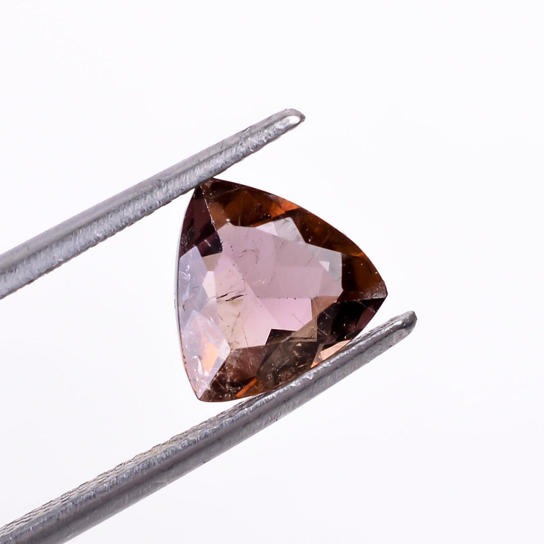 axinite trillion shape cut stone loose gemstone