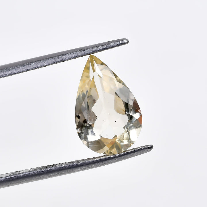 scapolite natural pear shape cut stone loose gemstone