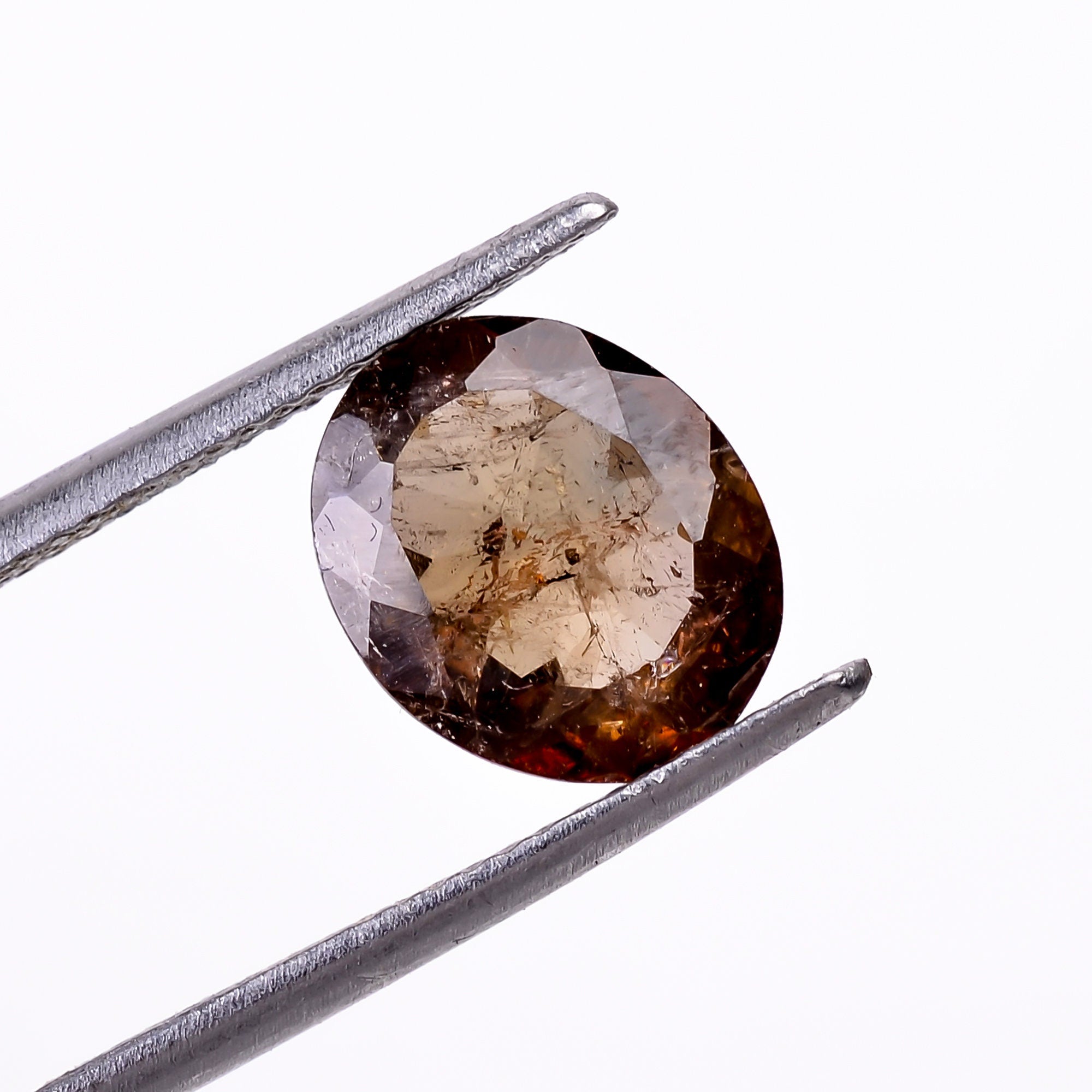 natural axinite oval shape cut stone loose gemstone
