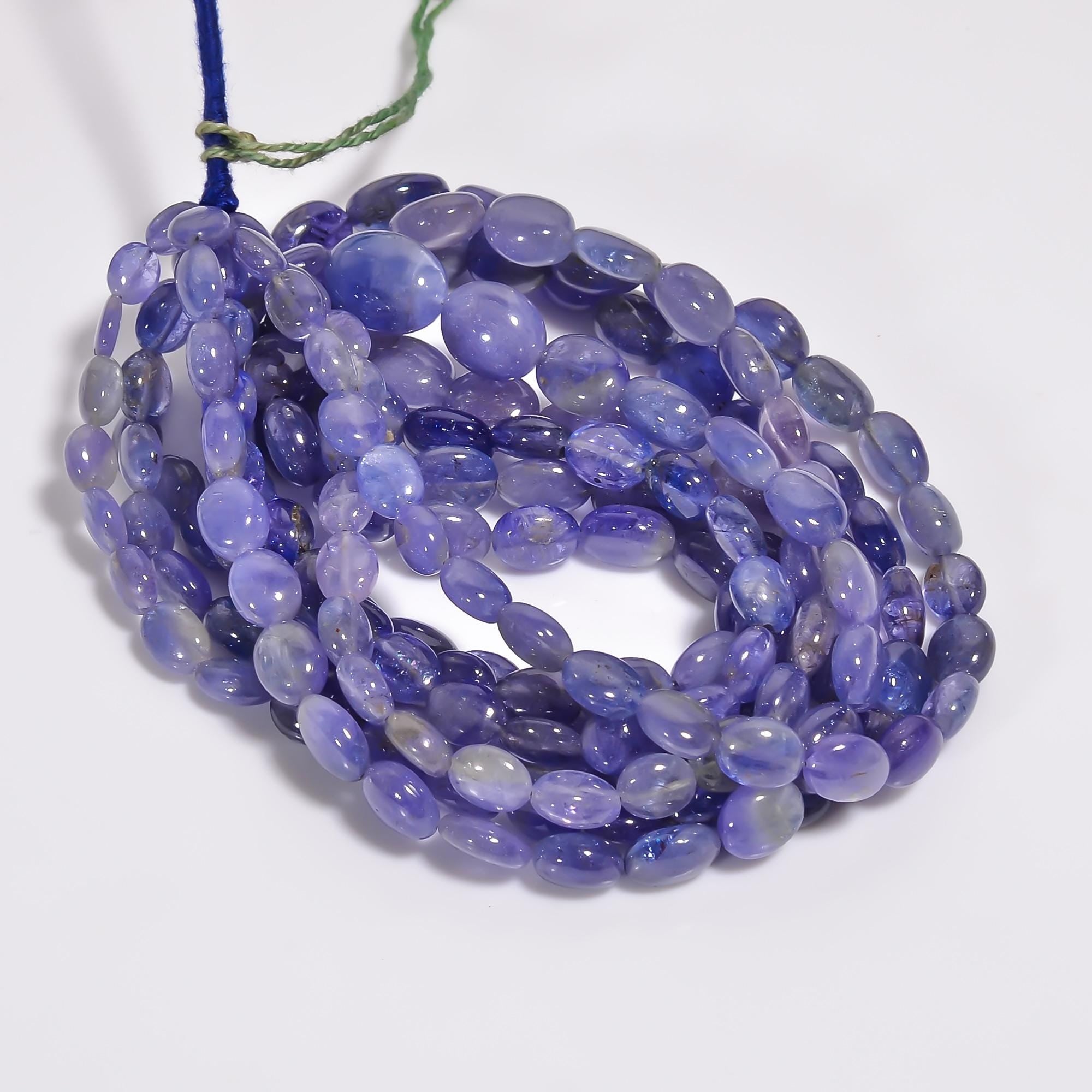 tanzanite natural gemstone oval shape smooth 