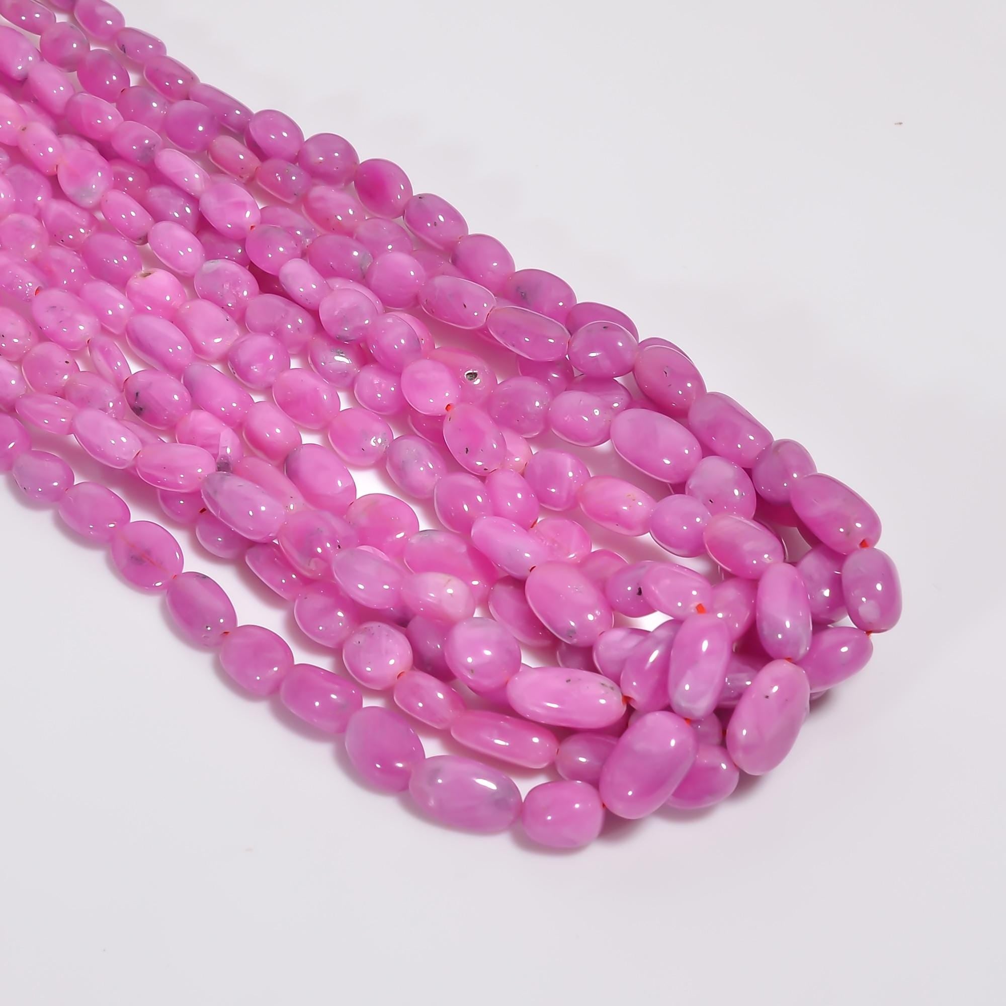 ruby natural gemstone tumbled shape smooth 
