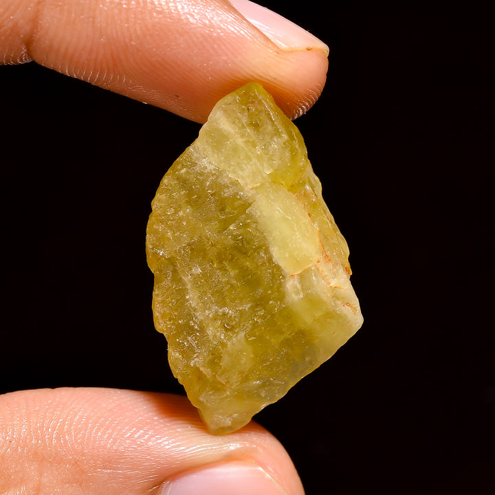 Natural Heliodor Loose Gemstone Rough For Making Jewelry 28.5 Ct. 31X16X10 mm 100% Natural Raw Gemstone S-1379