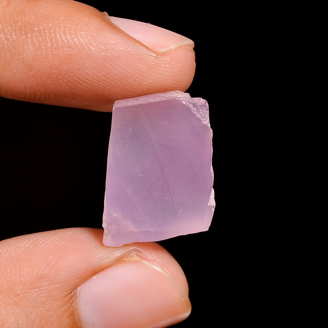 Natural Kunzite Loose Gemstone Rough For Making Jewelry 21.5 Ct. 17X13X7 mm 100% Natural Raw Gemstone S-1426