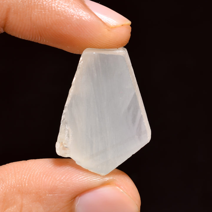 Natural Kunzite Loose Gemstone Rough For Making Jewelry 43 Ct. 25X18X9 mm 100% Natural Raw Gemstone S-1427