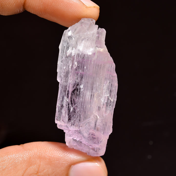 Natural Kunzite Loose Gemstone Rough For Making Jewelry 77 Ct. 46X20X14 mm 100% Natural Raw Gemstone S-1430