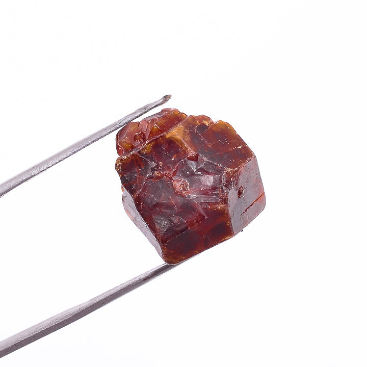 Andradite Garnet Crystal Gemstone Natural Free Size Rough Loose Gemstone For Healing or Making Jewelry 31 Ct. 18X13X12 mm S-1568