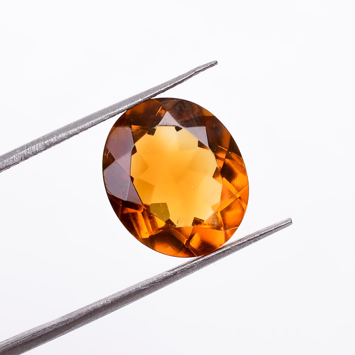 citrine oval shape cut stone natural loose gemstone