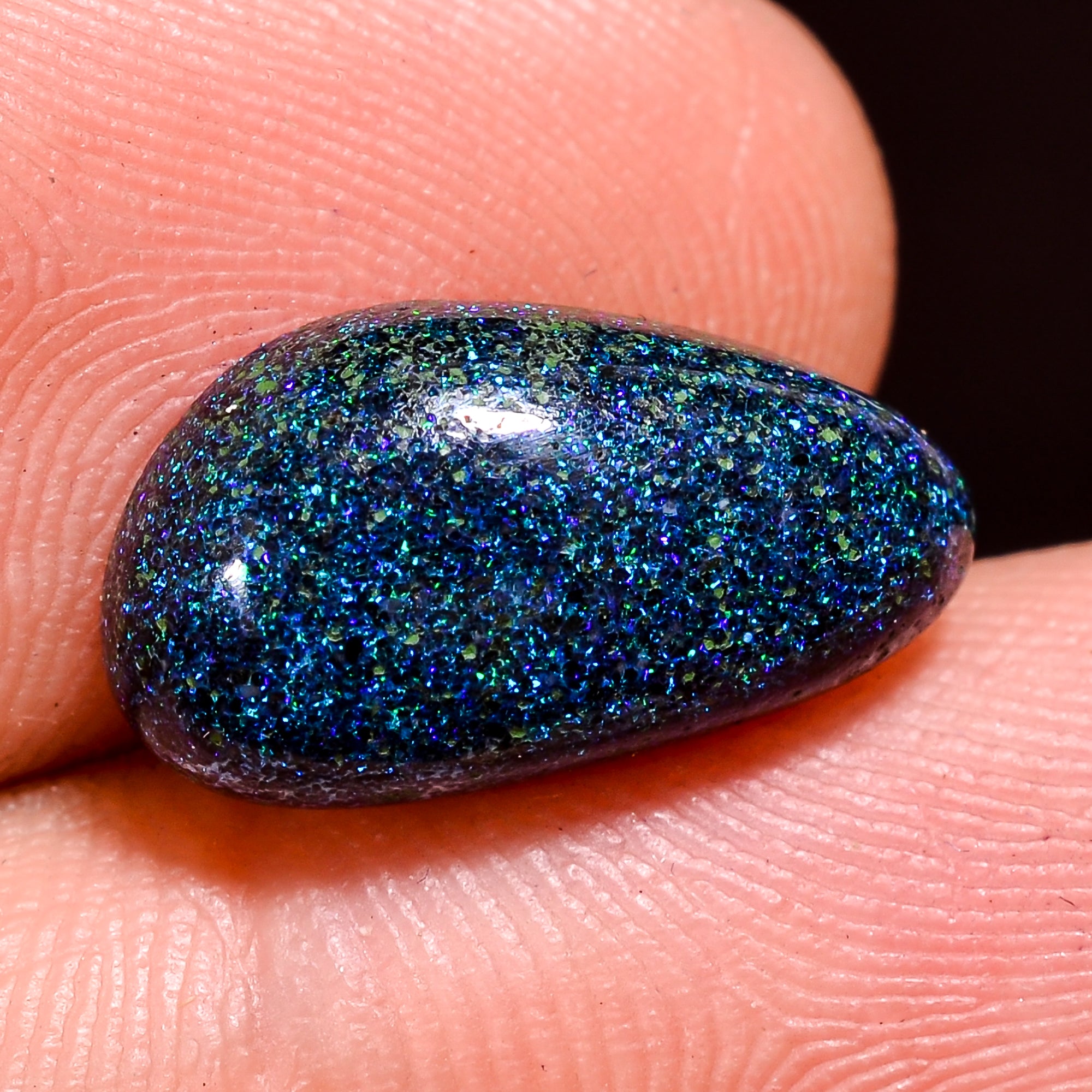Andamooka Opal ( Fairy opal ) Natural Fancy Shape Cabochon Loose Gemstone For Making Jewelry 3.5 Ct. 15X8X5 mm Y-8162