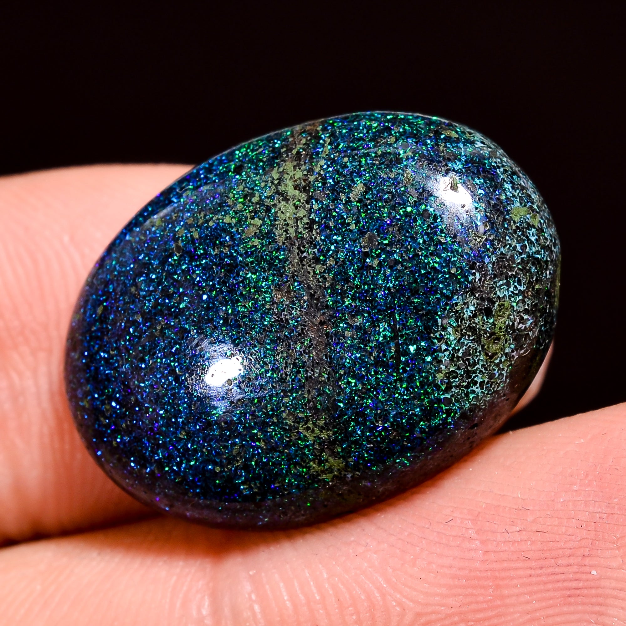 Andamooka Opal ( Fairy opal ) Natural Oval Shape Cabochon Loose Gemstone For Making Jewelry 14 Ct. 22X16X6 mm Y-8165