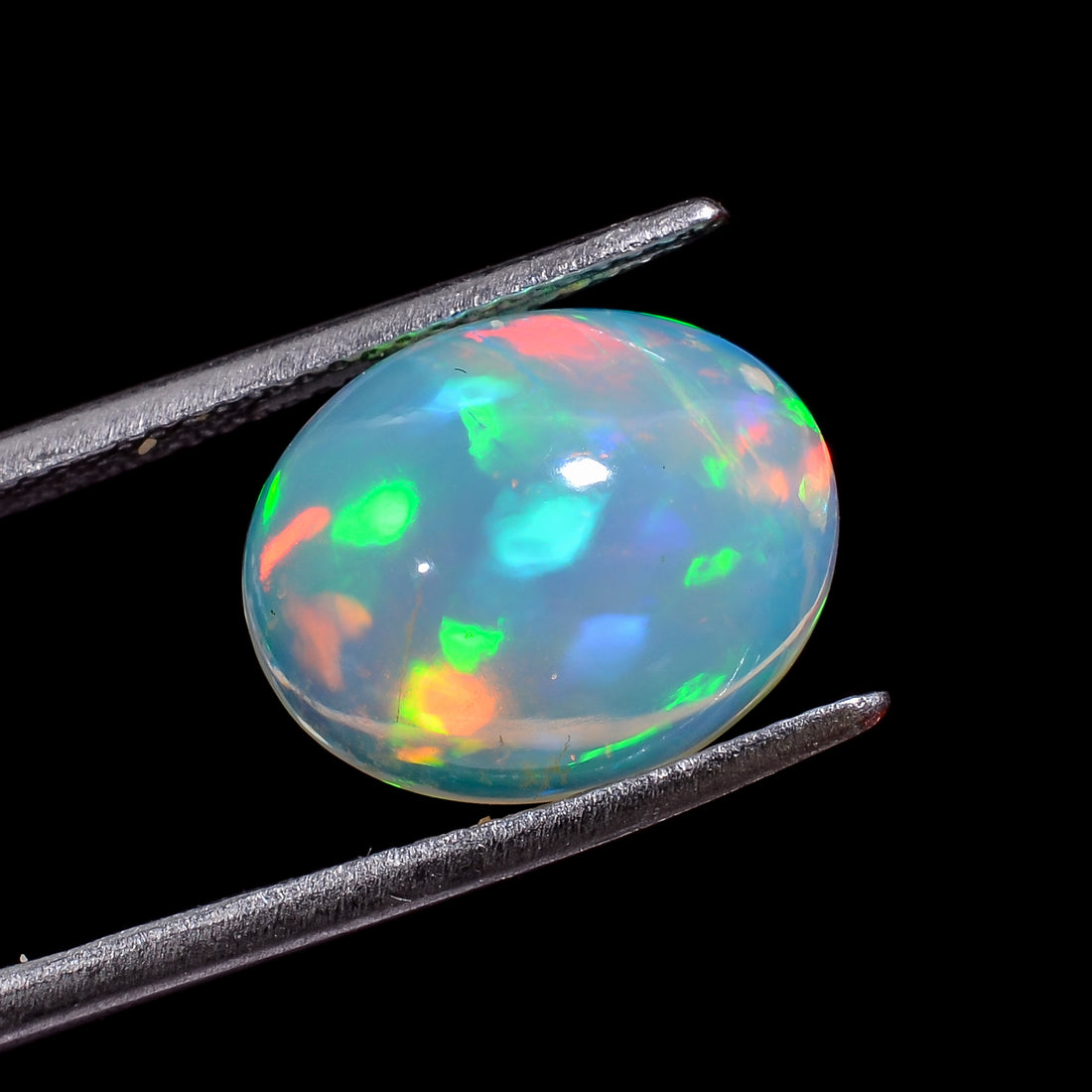 Ethiopian Opal Natural Oval Shape Cabochon Loose Gemstone For Making Jewelry 5 Ct. 14X11X7 mm Y-8211