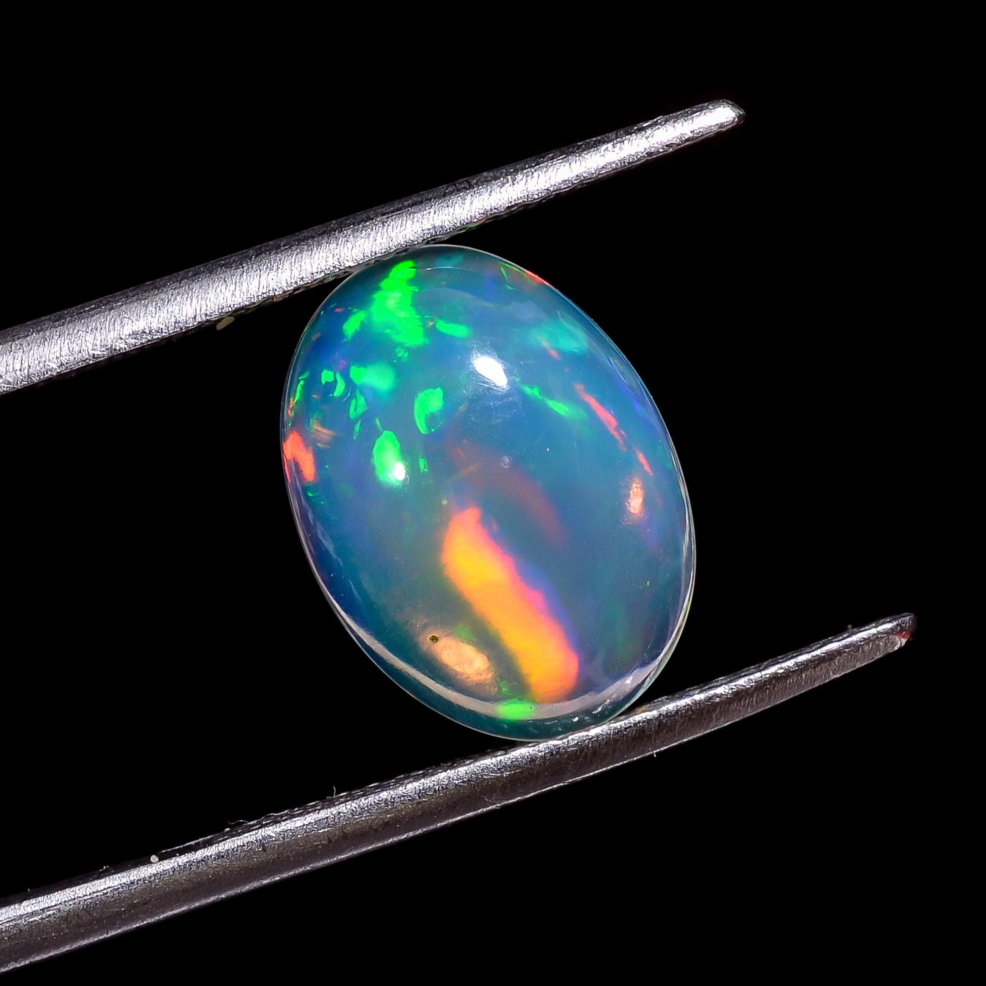 Ethiopian Opal Natural Oval Shape Cabochon Loose Gemstone For Making Jewelry 3 Ct. 13X10X4 mm Y-8228