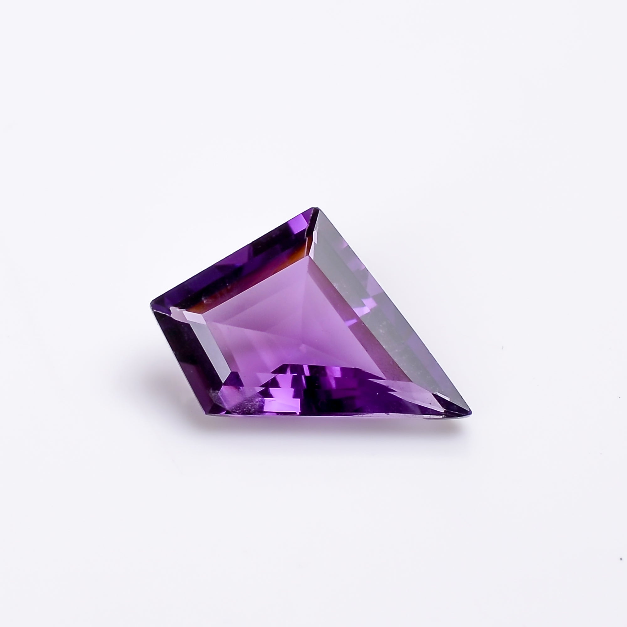 natural amethyst fancy shape cut stone loose gemstone