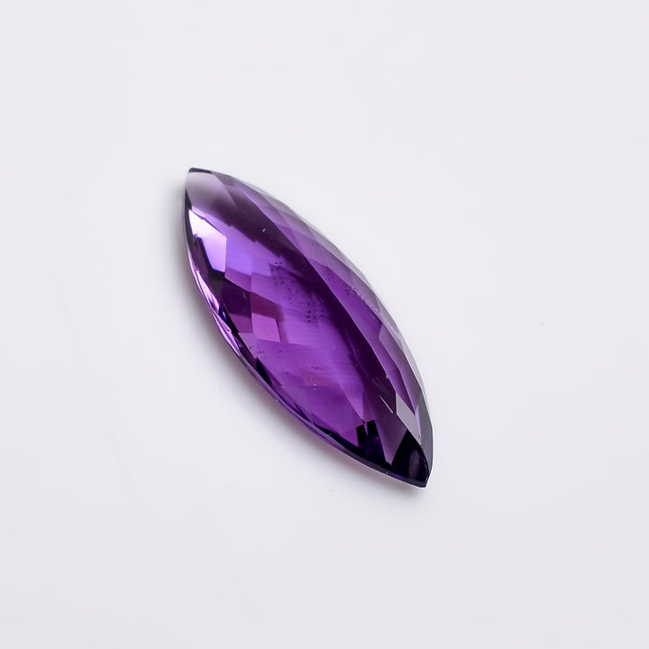 natural amethyst marquise shape cut stone loose gemstone