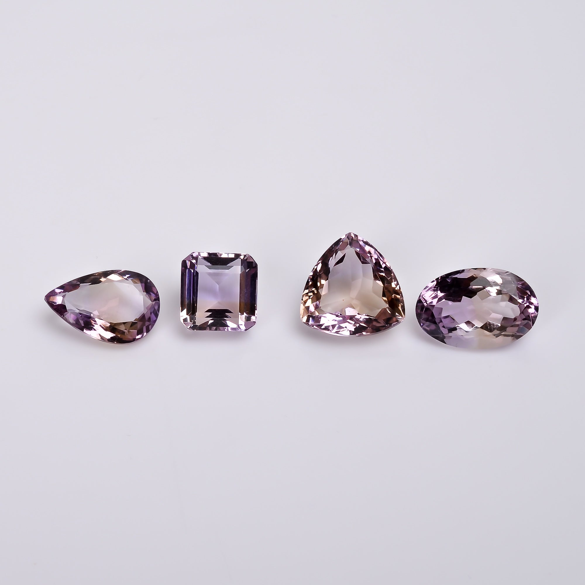 natural ametrine mix shape shape cut stone loose gemstone
