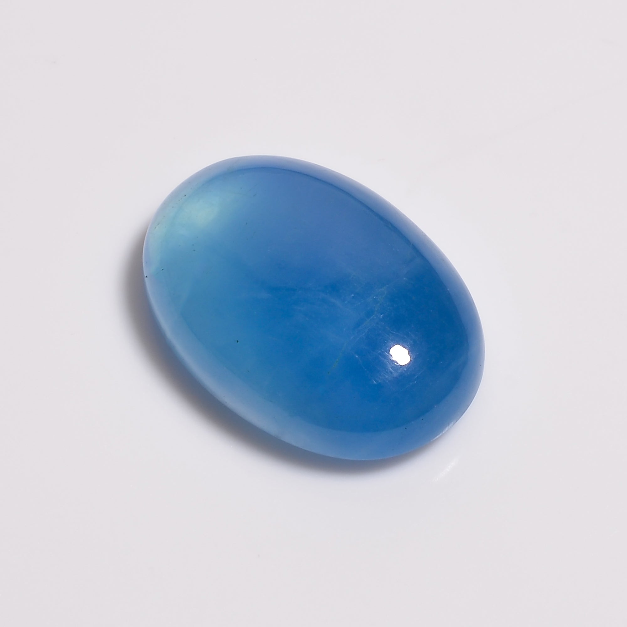 natural aquamarine oval shape cabochon loose gemstone