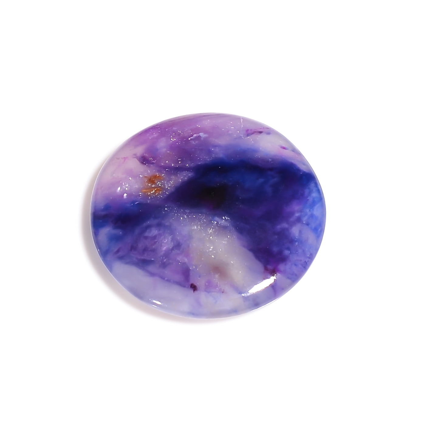 natural sugilite round shape cabochon loose gemstone