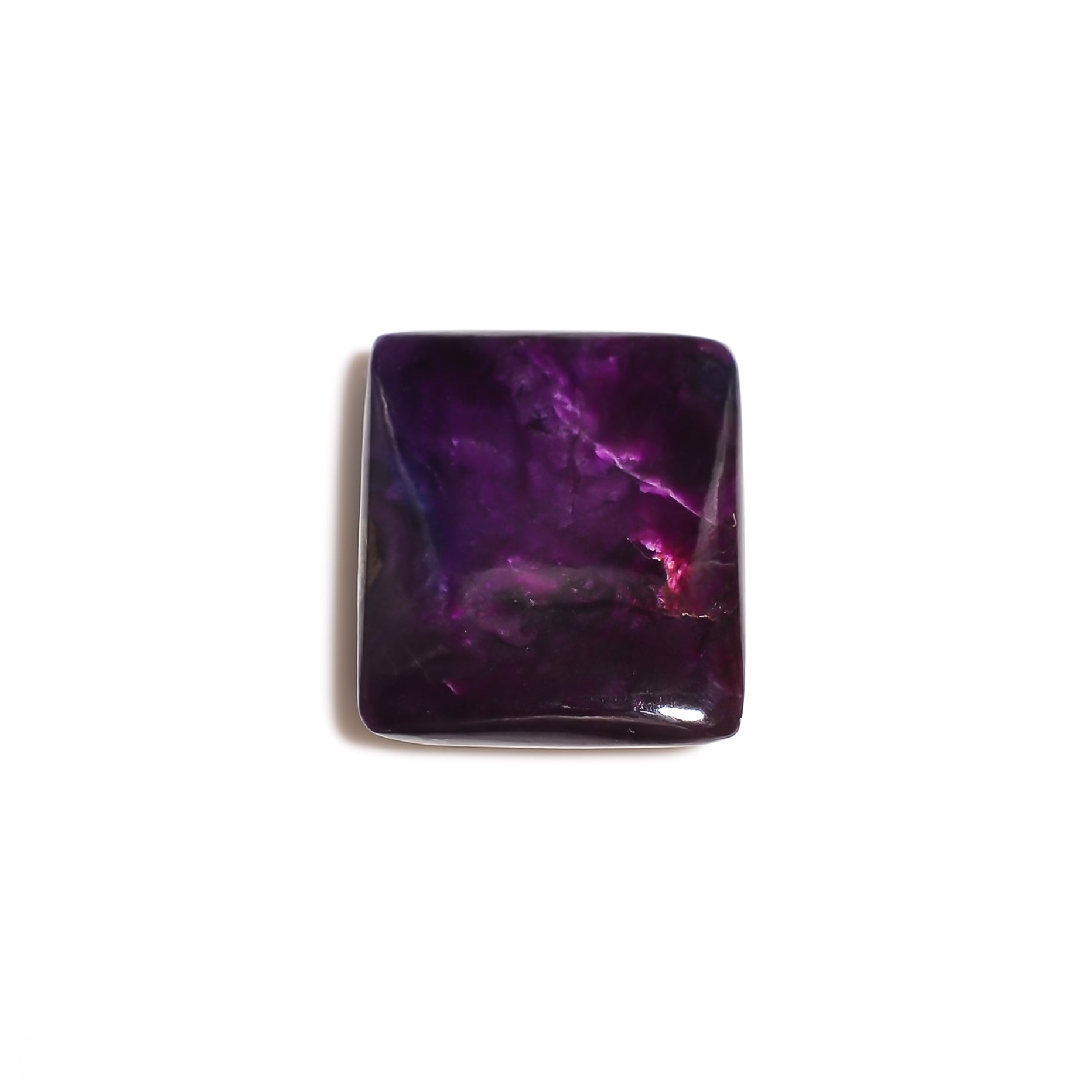 natural sugilite oval shape cabochon loose gemstone