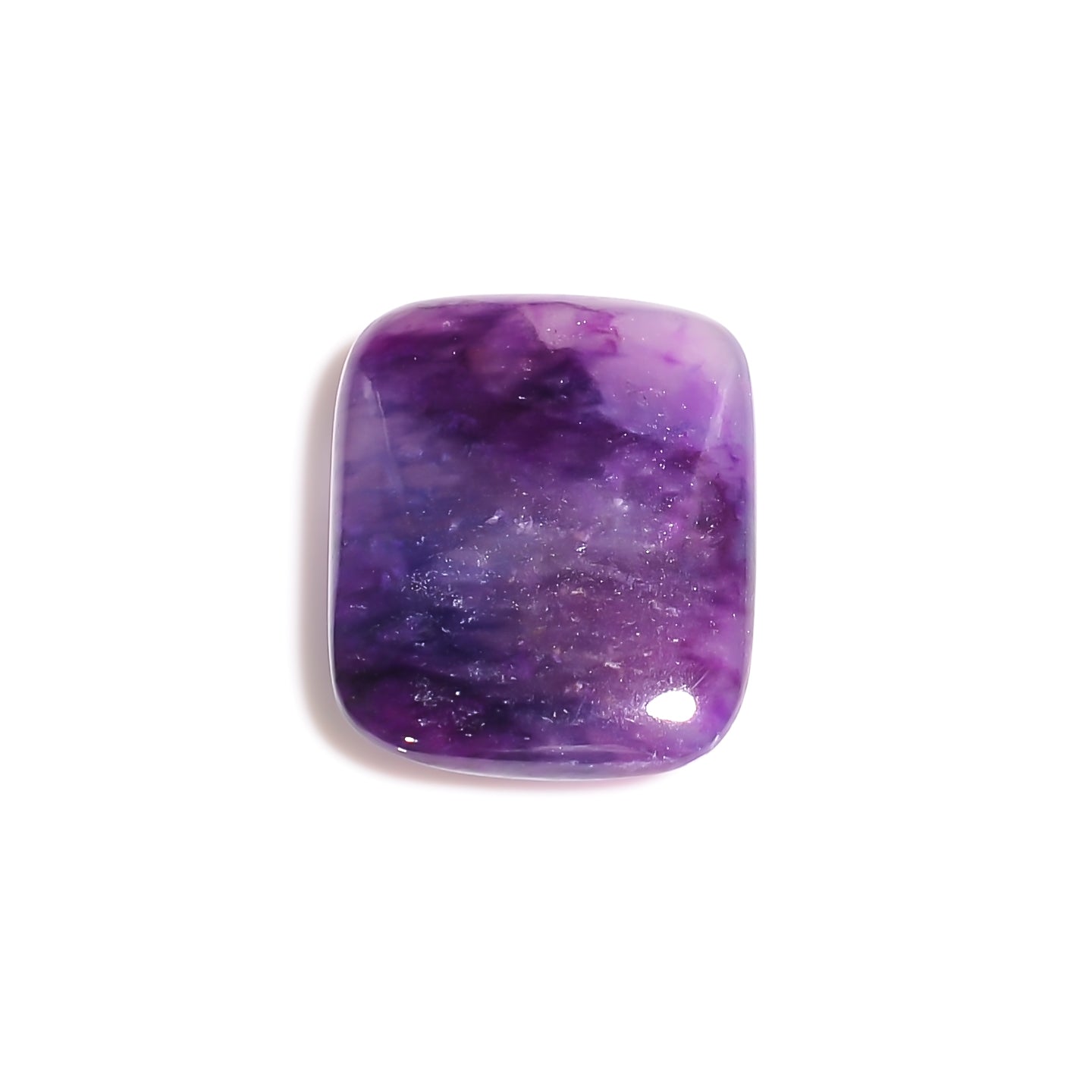 natural sugilite fancy shape cabochon loose gemstone