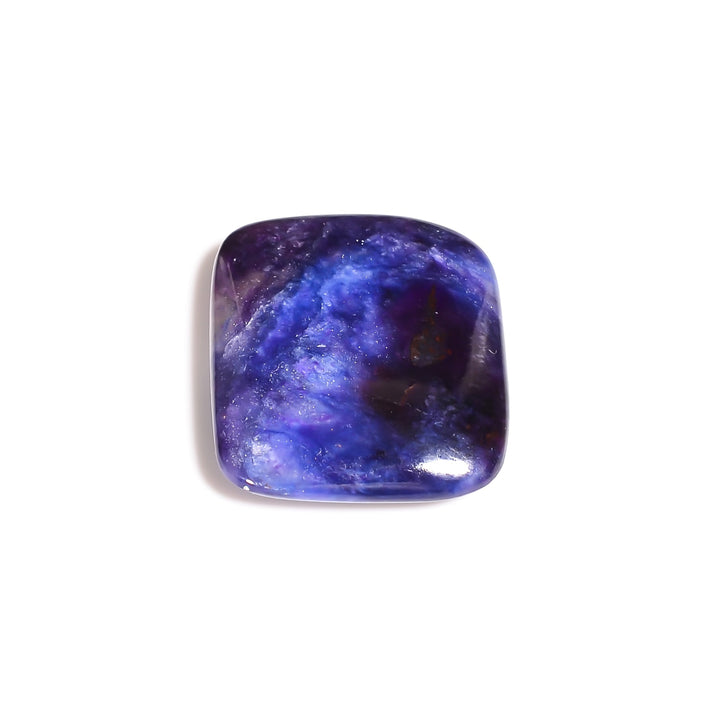 natural sugilite radiant shape cabochon loose gemstone