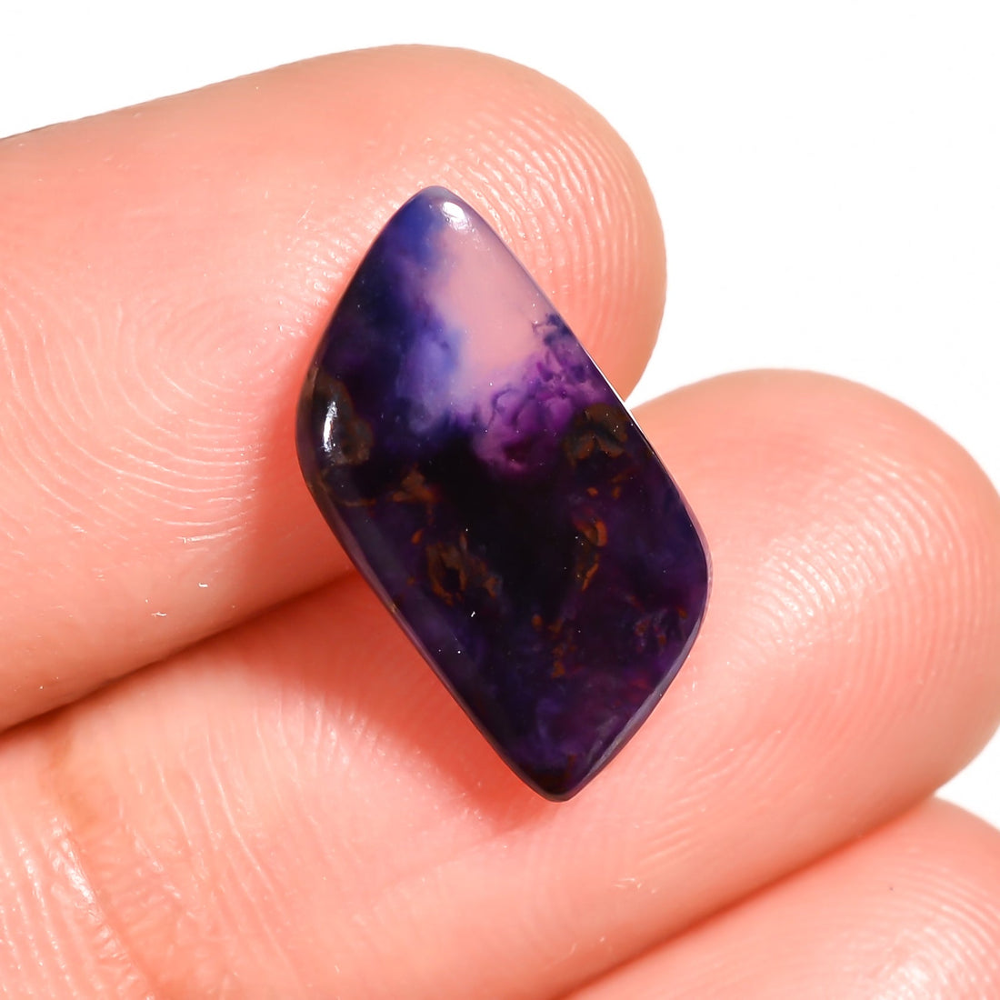 natural sugilite fancy shape cabochon loose gemstone