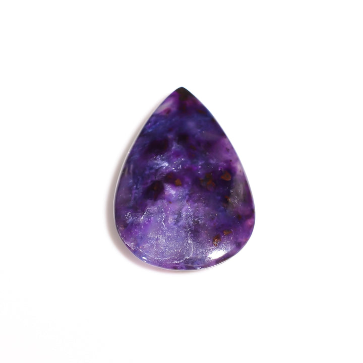 sugilite pear shape cabochon loose gemstone