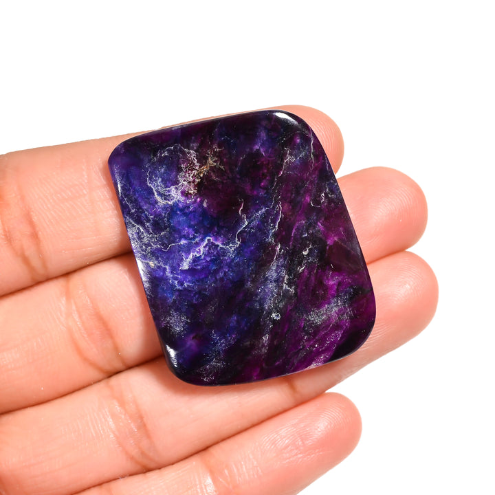 sugilite fancy shape cabochon loose gemstone