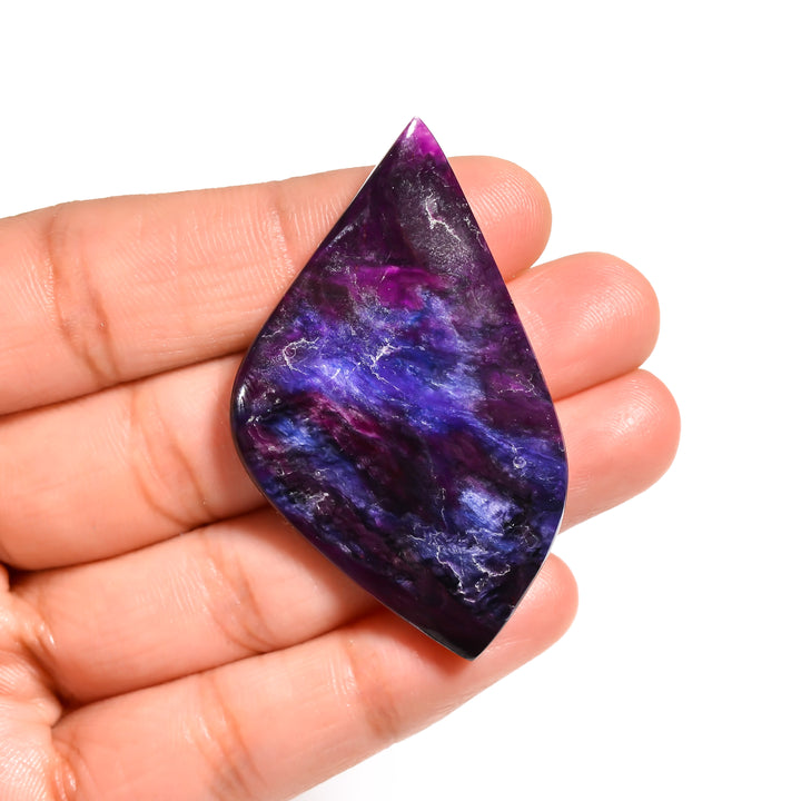 sugilite fancy shape cabochon loose gemstone