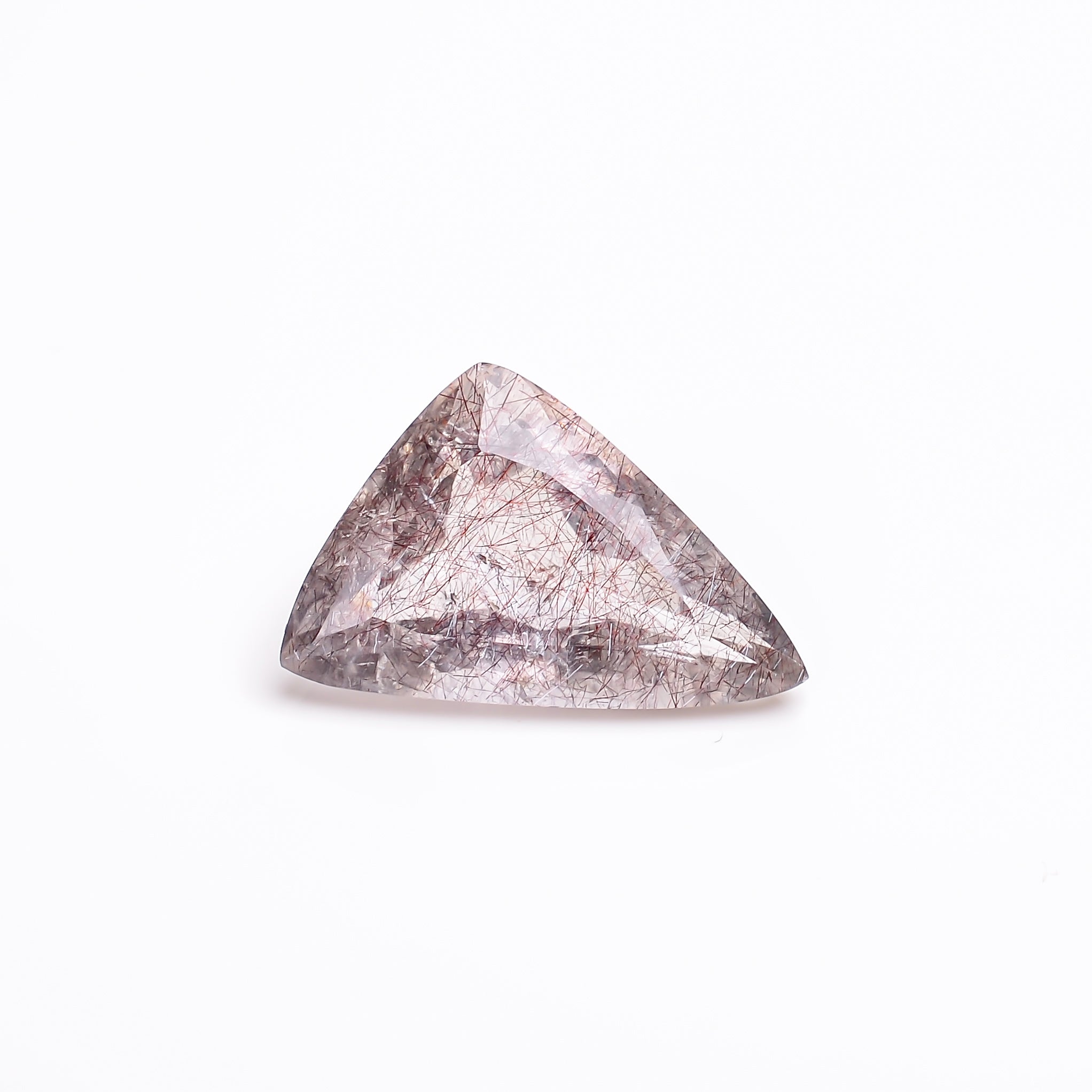 elestial hematite quartz fancy shape cut stone loose gemstone