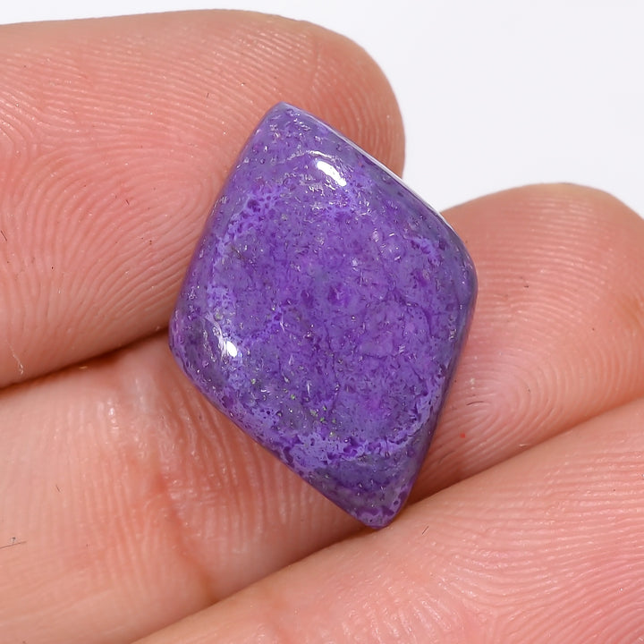 Sugilite Fancy Shape Cabochon Loose Gemstone For Making Jewelry 8 Ct. 18X13X4 mm Y-9346
