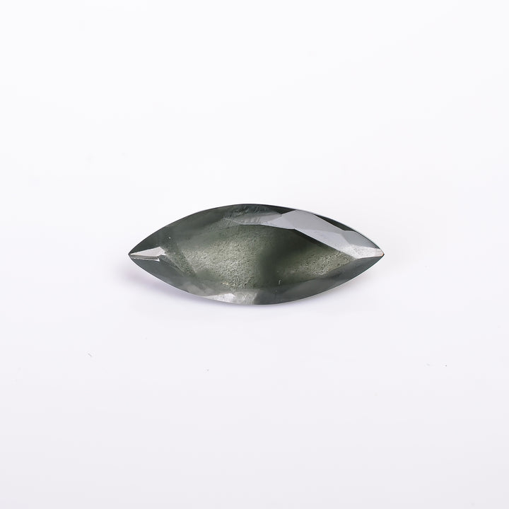 Green Phantom Quartz Marquise Shape Cut Stone Loose Gemstone For Making Jewelry 5.5 Ct. 22X9X5 mm Y-9377