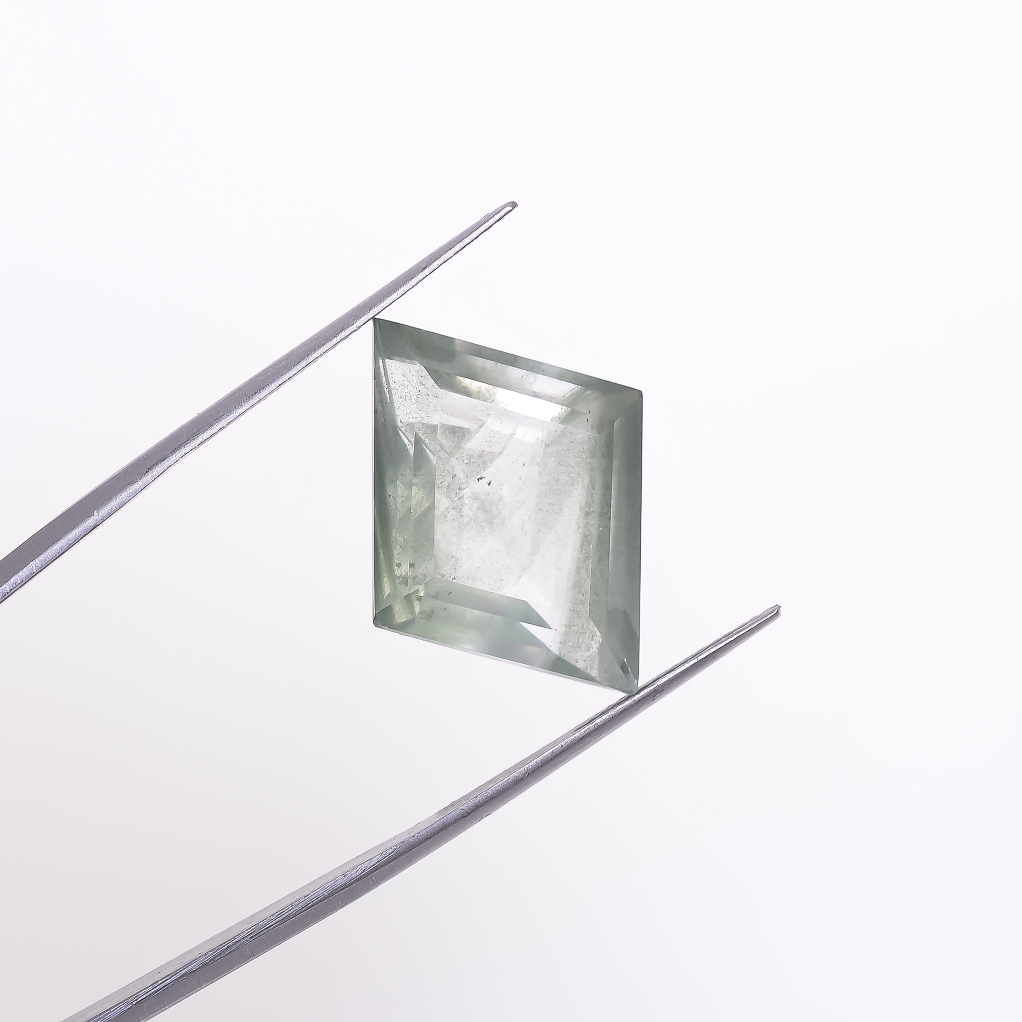 Green Phantom Quartz Fancy Shape Cut Stone Loose Gemstone For Making Jewelry 16 Ct. 23X14X9 mm Y-9379
