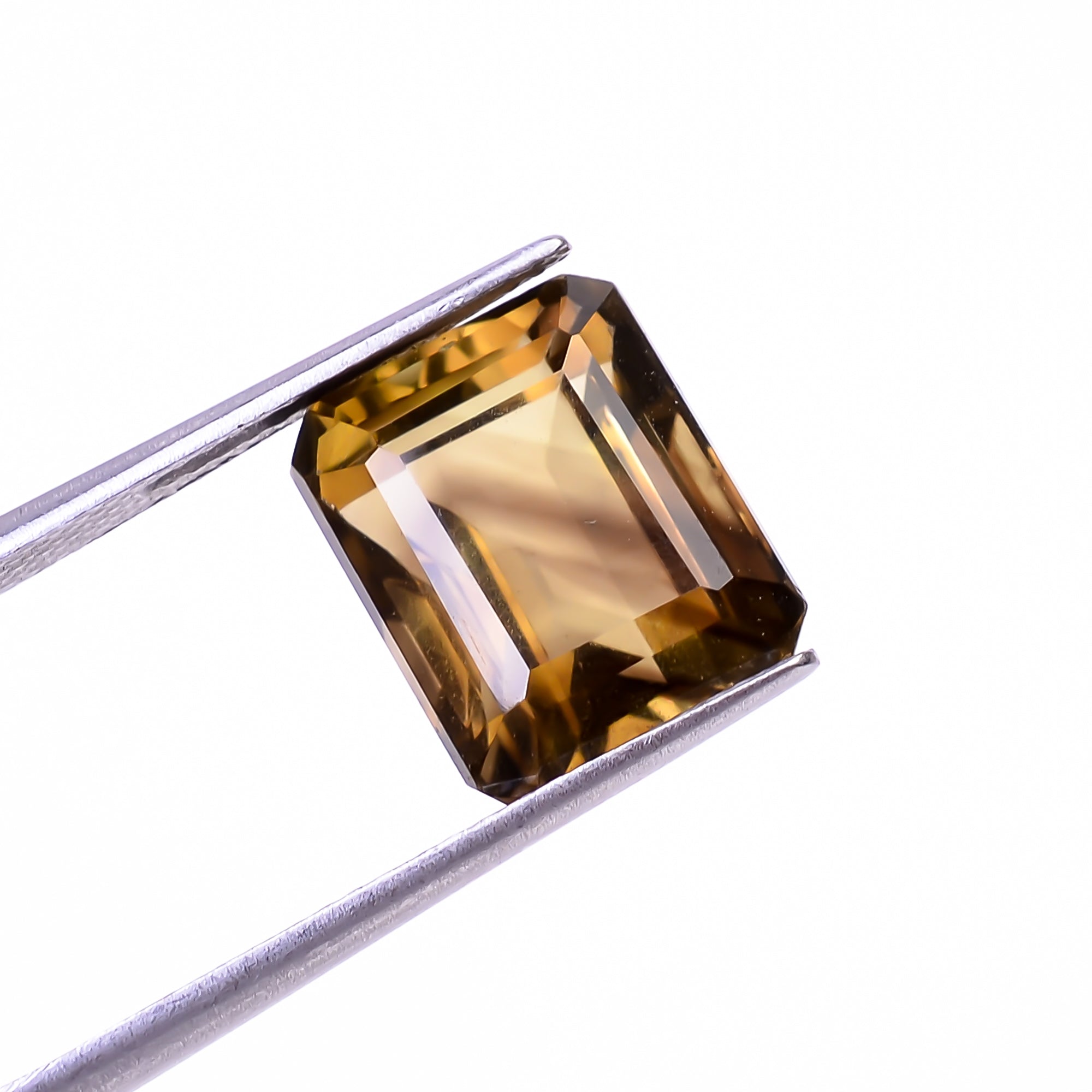 Natural Lemon Smoky Quartz Radiant Shape Cut Stone Loose Gemstone For Making Jewelry 7 Ct. 12X10X8 mm Y-9924