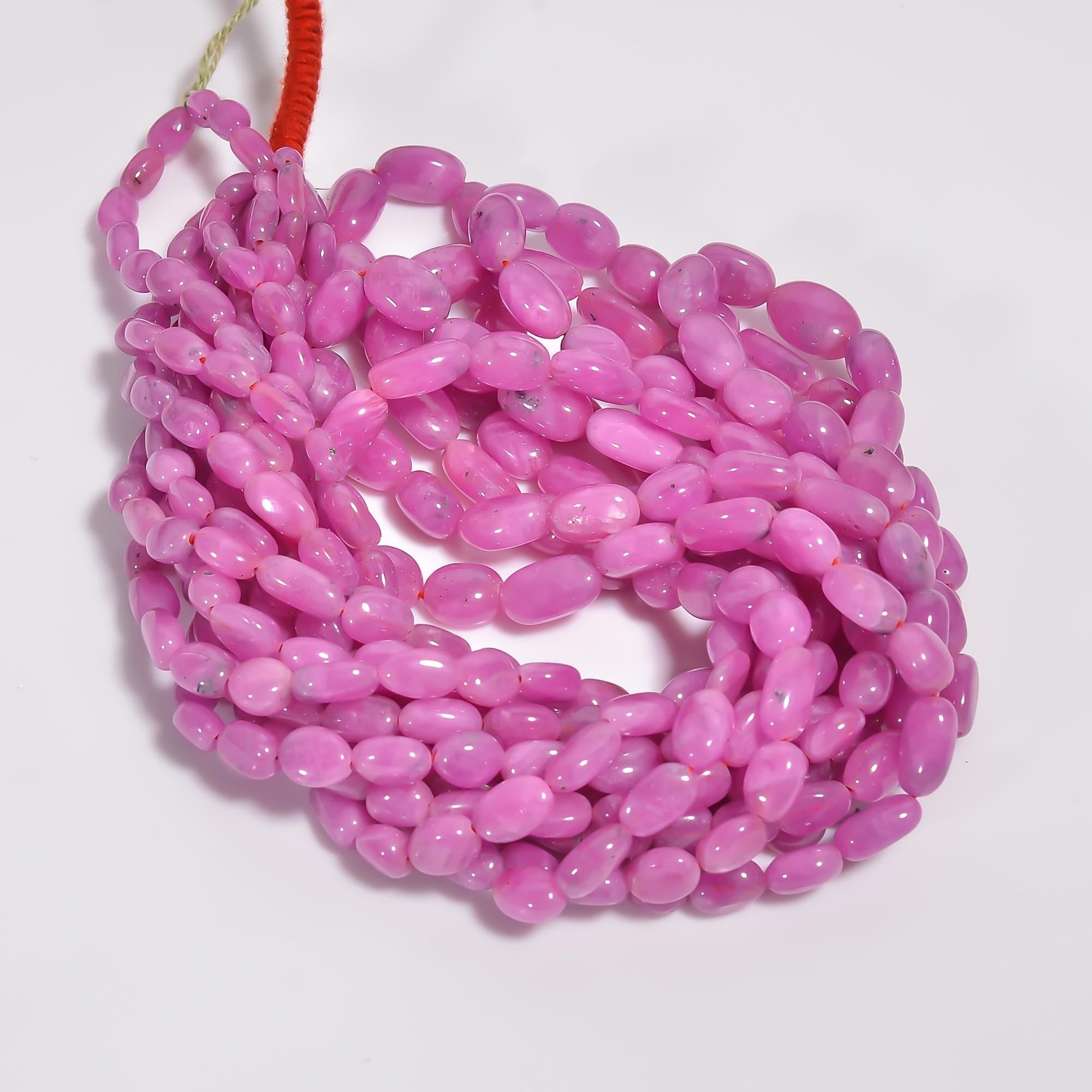 ruby natural gemstone tumbled shape smooth 