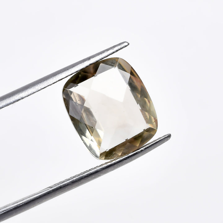 scapolite radiant shape natural faceted loose gemstone
