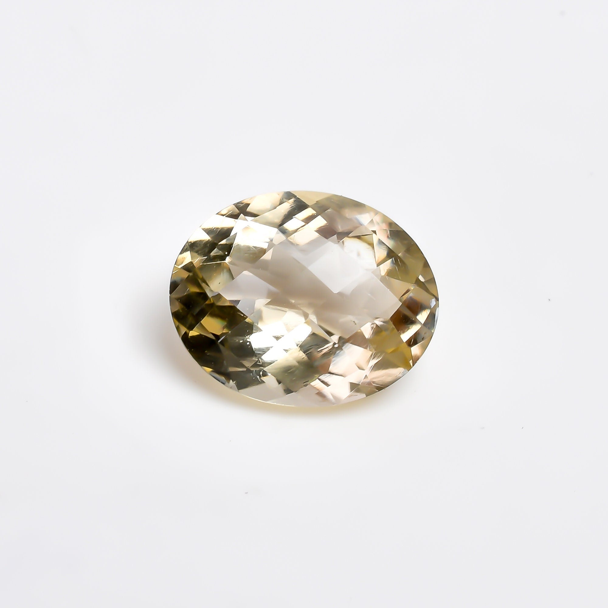 scapolite oval shape natural faceted loose gemstone