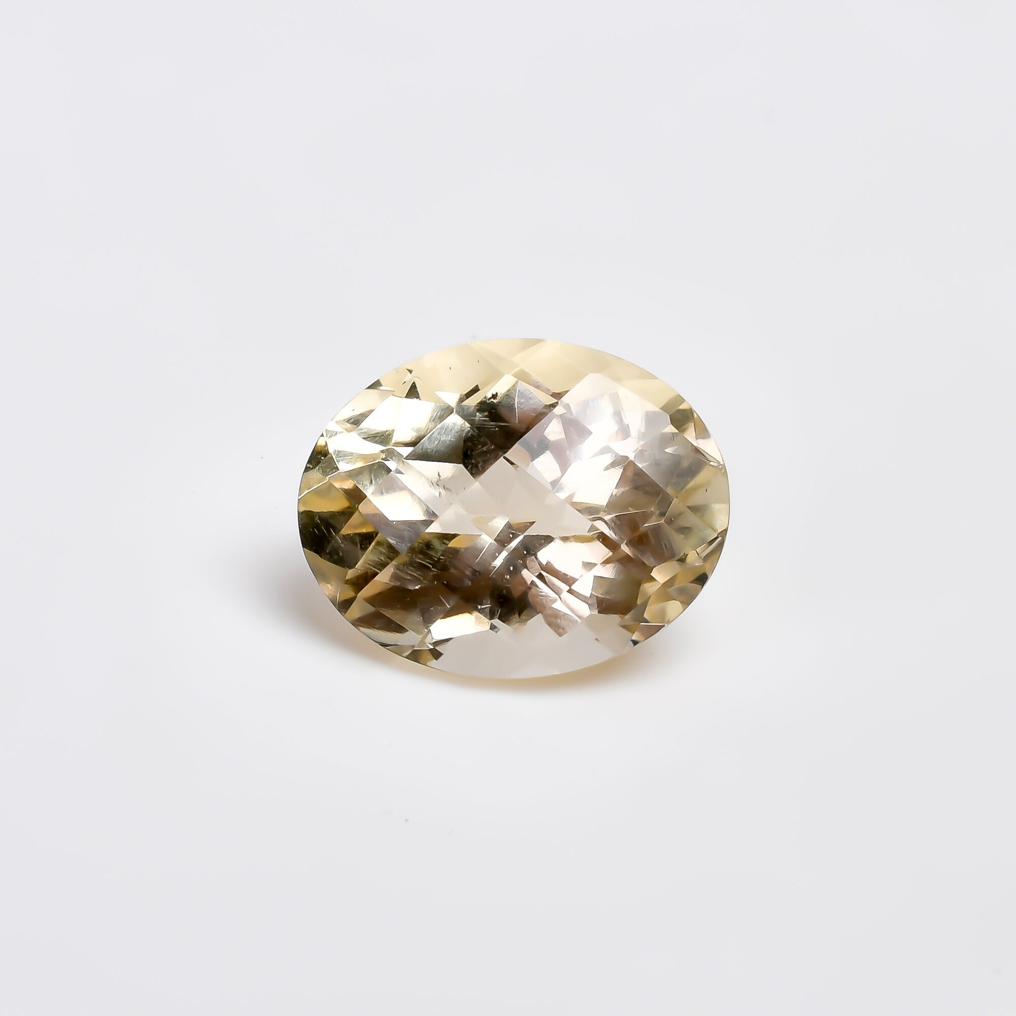 scapolite oval shape natural faceted loose gemstone