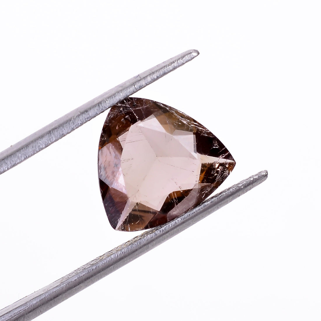 axinite trillion shape cut stone loose gemstone
